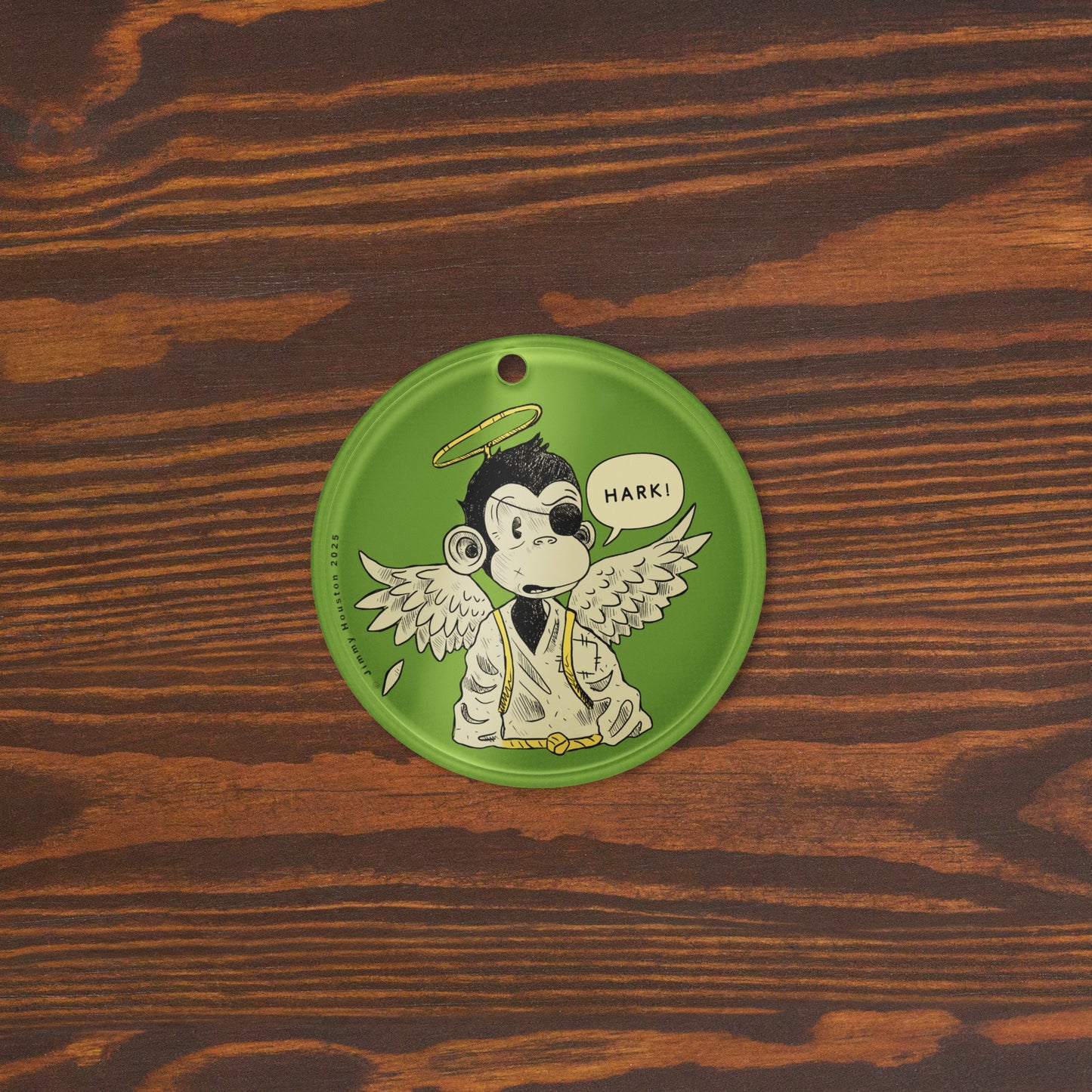 Hark! – Rig acrylic ornament