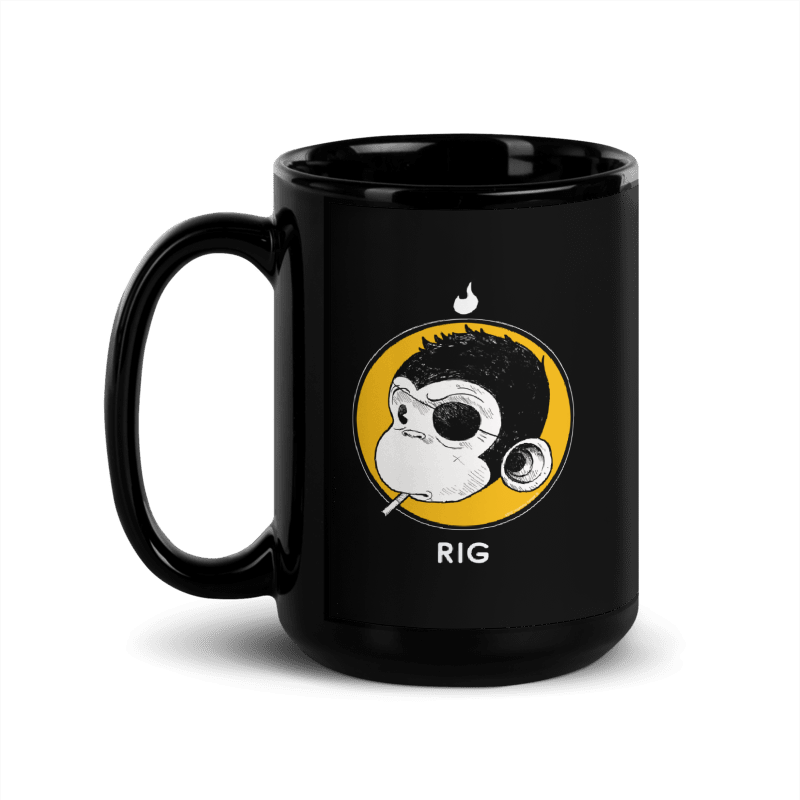 Rig Smoking - coffee mug 15oz