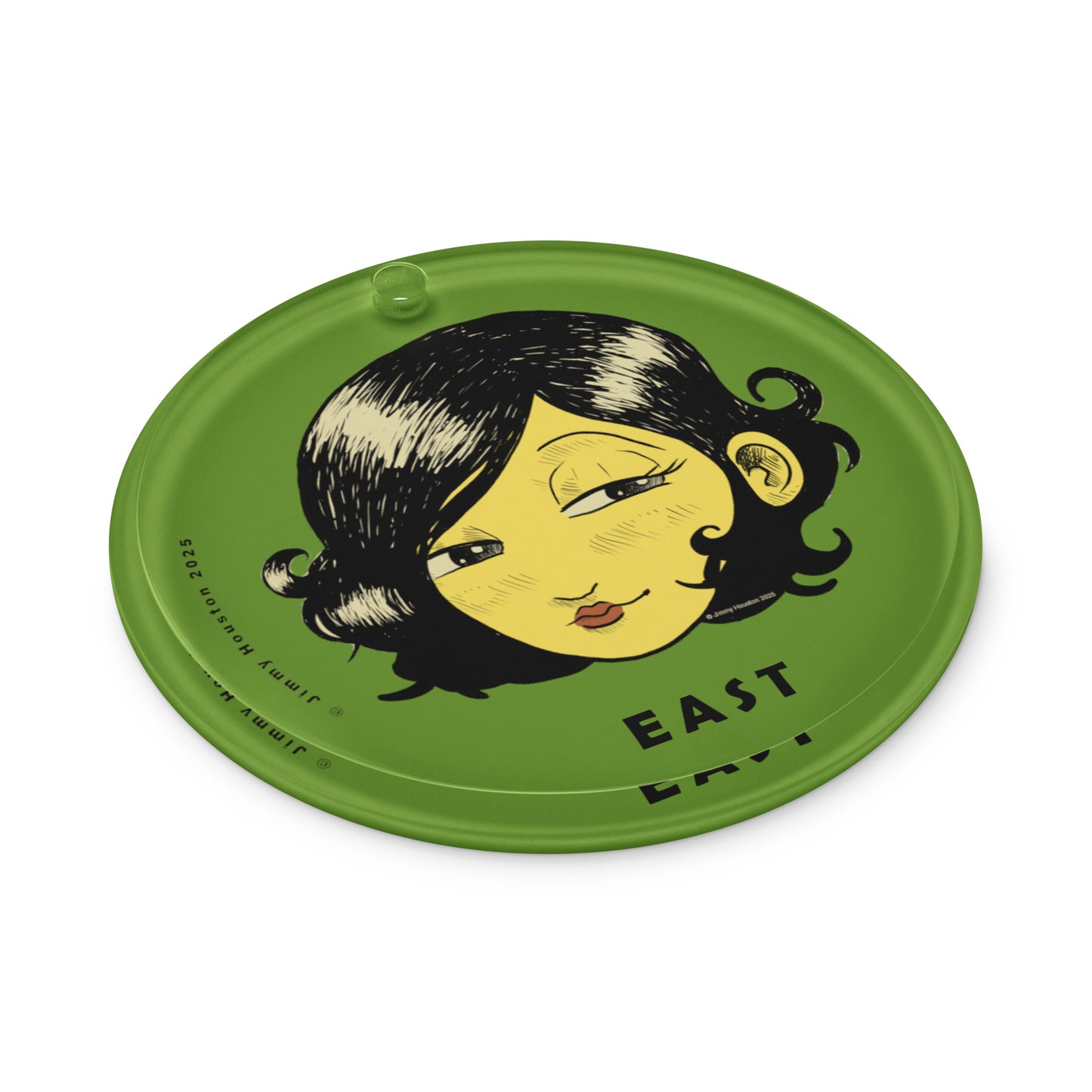 East with Flame – acrylic ornament