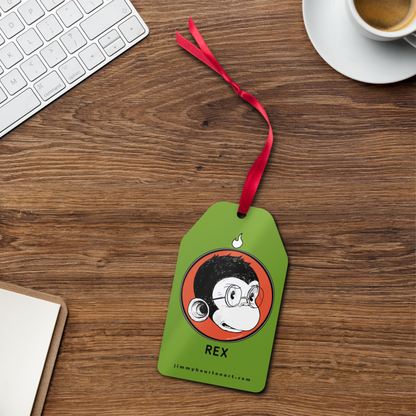 Rig and Rex Double-Sided Metal Ornament