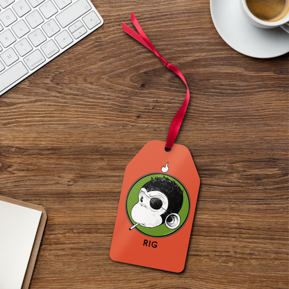 Rig and Rex Double-Sided Metal Ornament