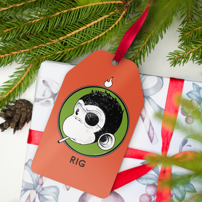 Rig and Rex Double-Sided Metal Ornament