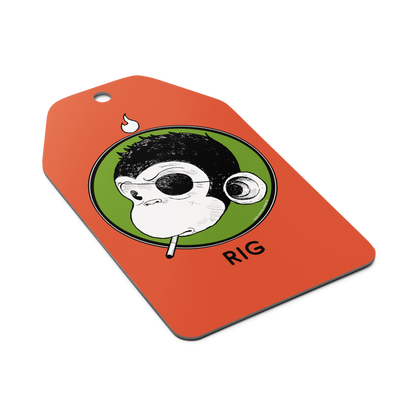 Rig and Rex Double-Sided Metal Ornament