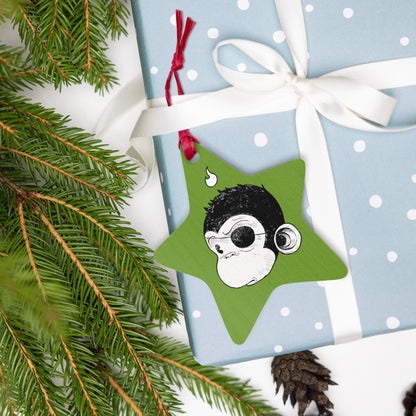 Rig (Tobacco-Free) - Wooden Star Ornament