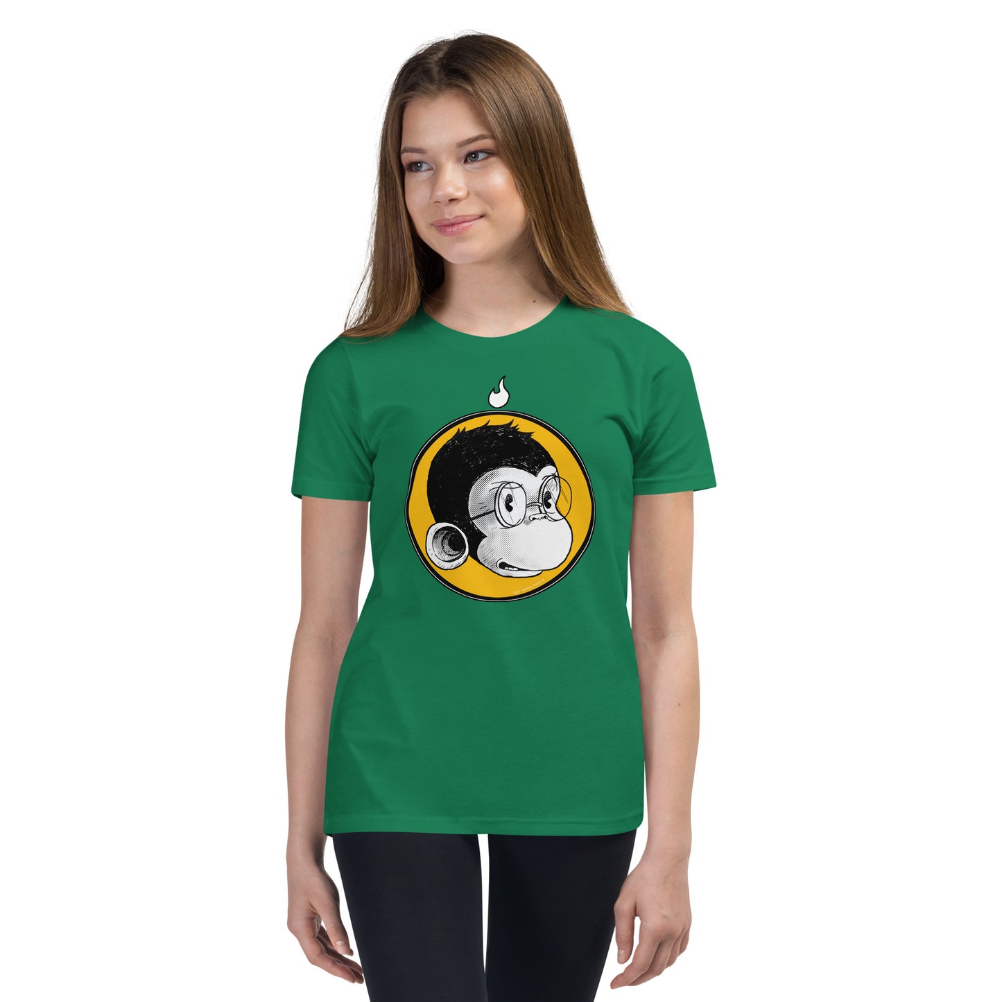 Rex with Flame - (youth tee)