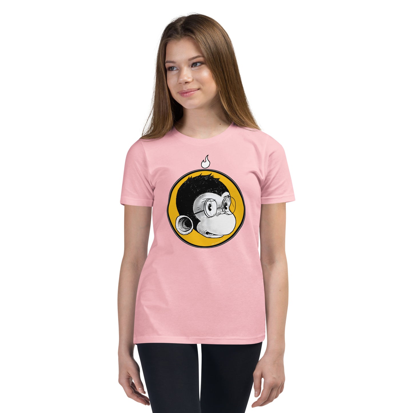 Rex with Flame - (youth tee)